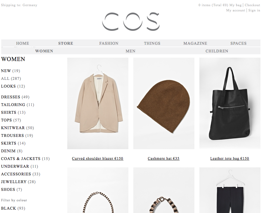 COS Online Shop