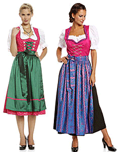 C&A Dirndl lang