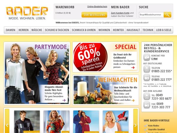 Bader Onlineshop